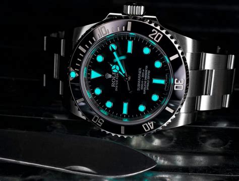 rolex lume dials|rolex luminous.